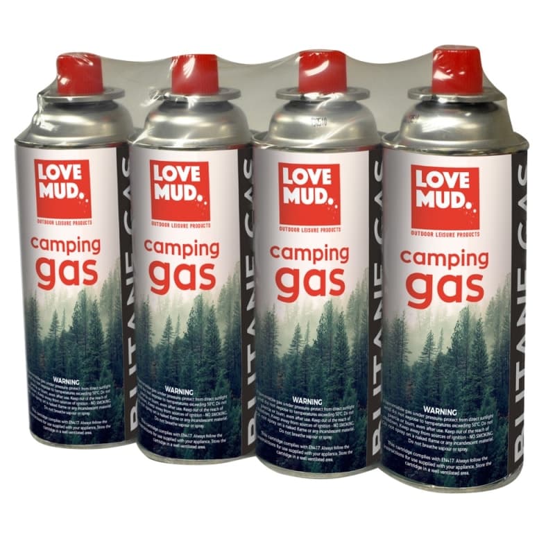 Butane Gas - 4 Pack